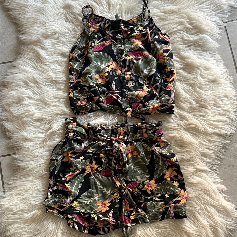 🌴TROPICAL CO-ORD SET🌸